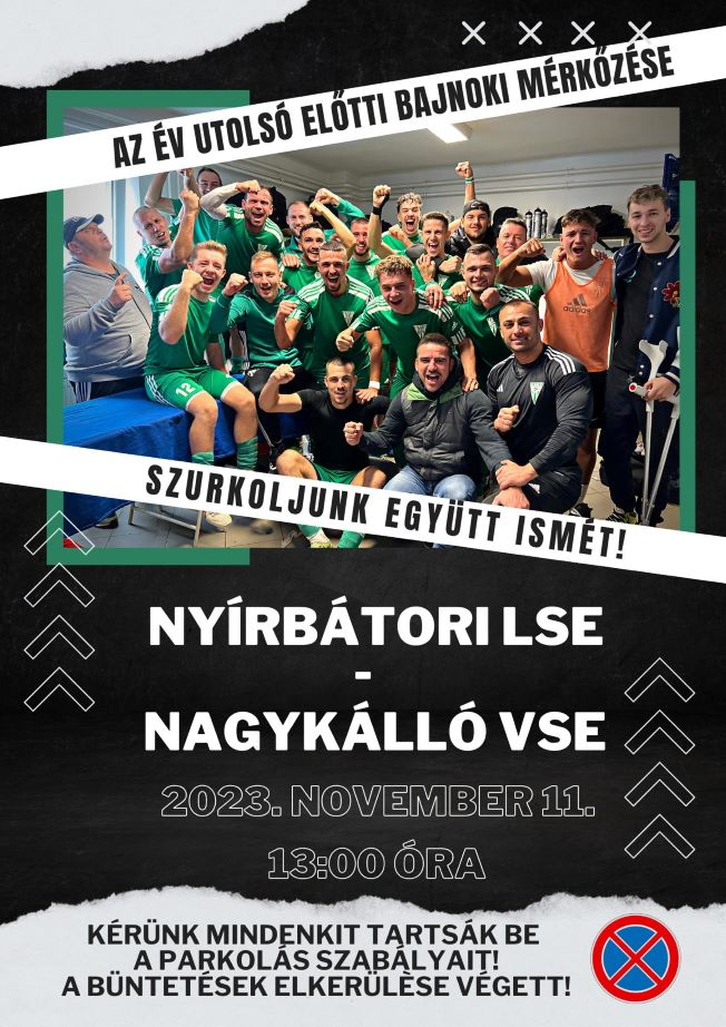 Nyírbátori LSE és Nagykálló VSE labdarúgó mérkőzés 11.11